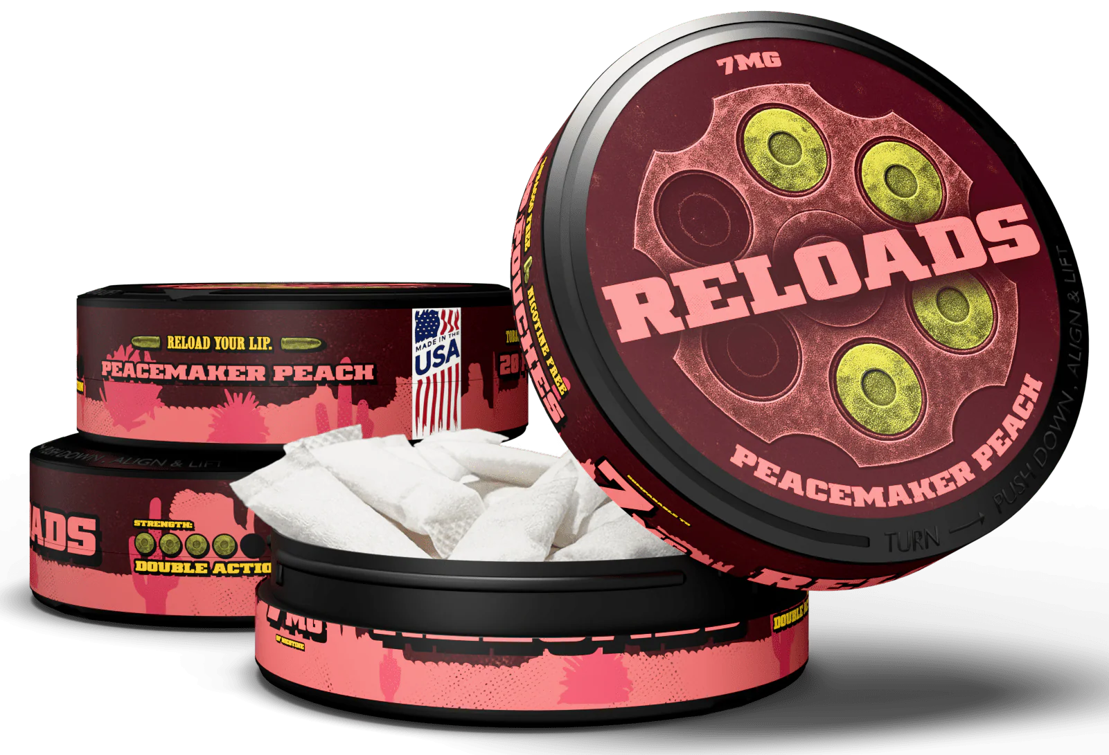 Reloads Peacemaker Peach Pouches - Image 10