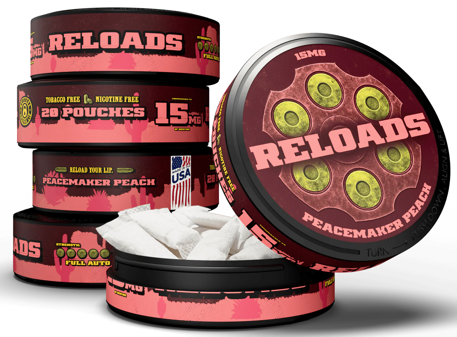 Reloads Peacemaker Peach Pouches - Image 13