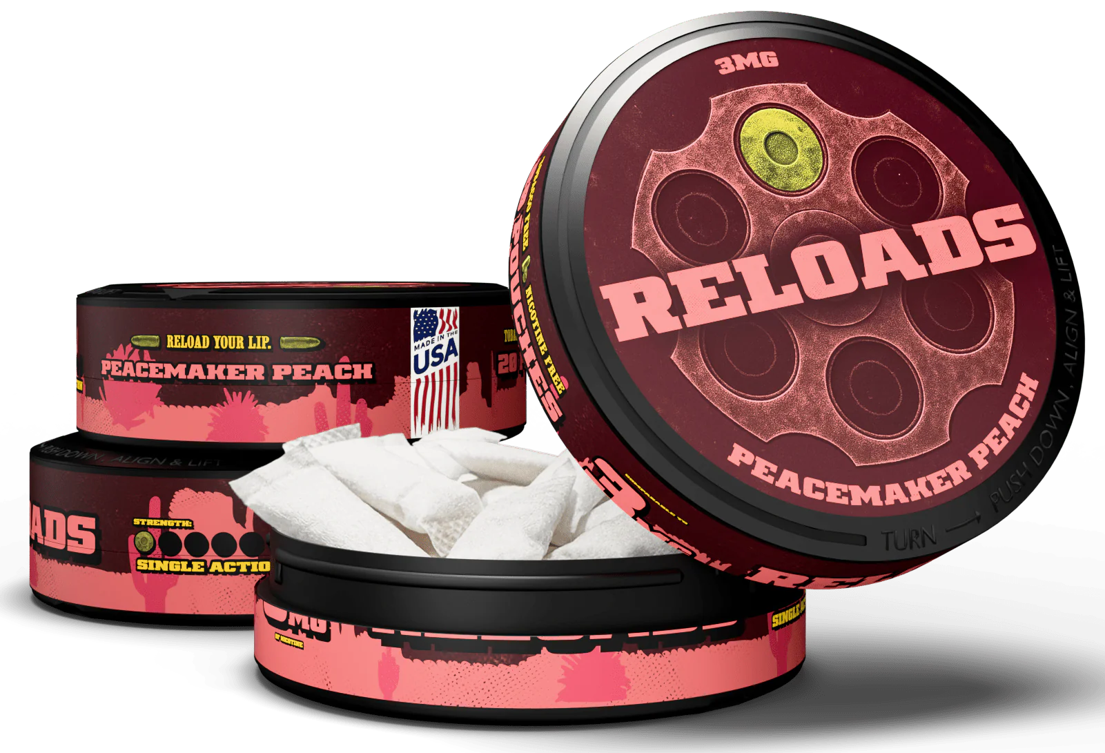Reloads Peacemaker Peach Pouches - Image 7
